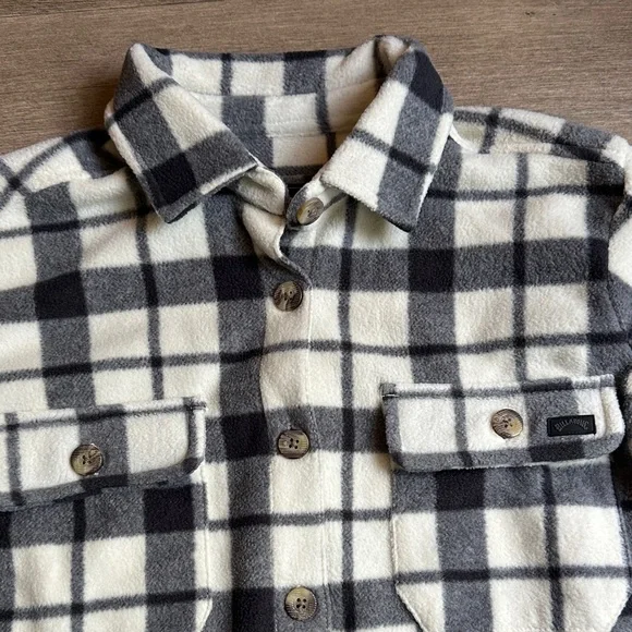 Billabong Fleece Flannel Shacket - Picture 3 of 8